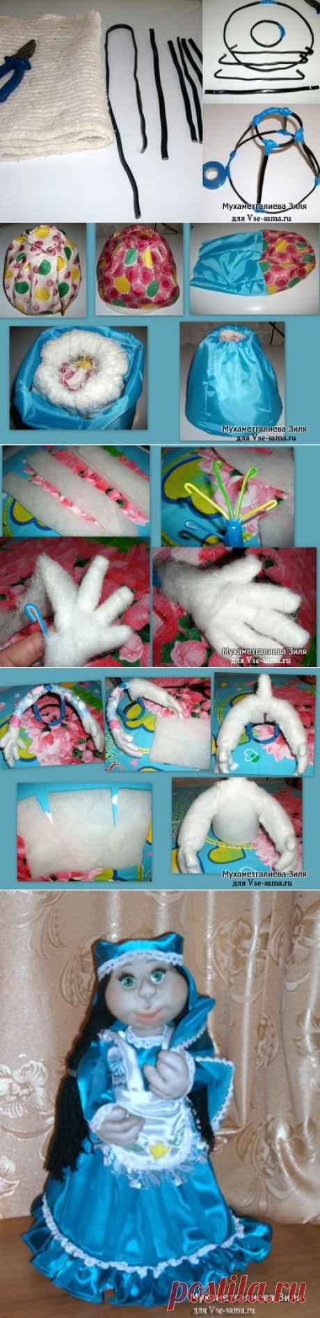 Кукла-грелка - Мастер-класс от Жаным - Фото и видео мастер-классы по шитью