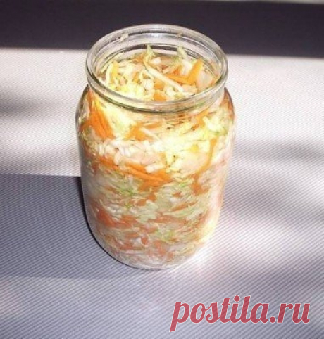 Как приготовить вкусная капустка за сутки - рецепт, ингредиенты и фотографии