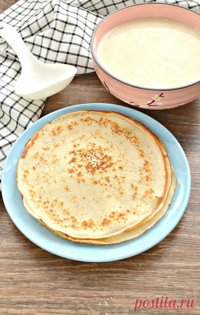 Тесто на блины для фаршировки рецепт с фото пошагово