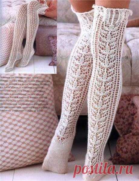 Новости Ажурные чулки