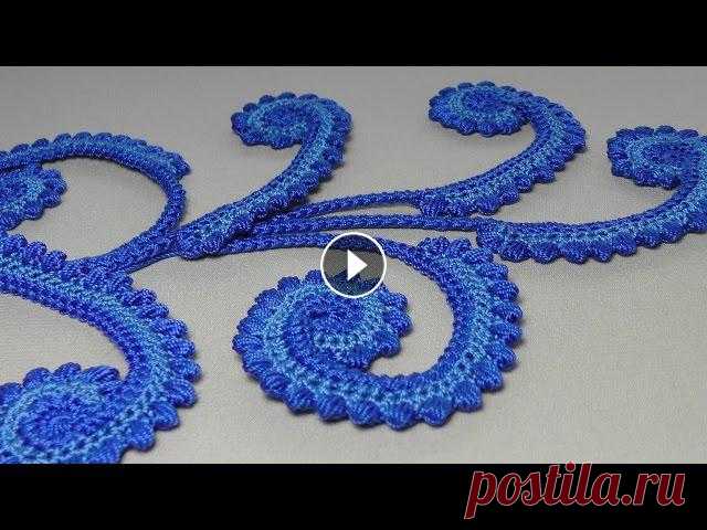 Урок вязания крючком. ПЫШНЫЙ РАЧИЙ ШАГ. Завиток ирландское кружево. Irish lace.

детские костюмы для новорожденных спицами схемы