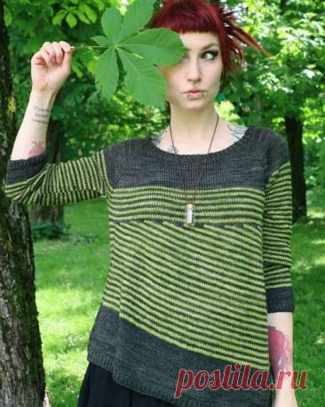 Вязание в полоску: стиль и гармония цвета | Ольга Прилуцкая, вязание - это модно | Дзен
