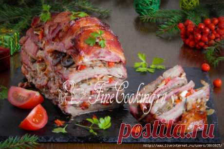 Необыкновенно вкусное Слоеное Мясо - ароматное, сочное, эффектное