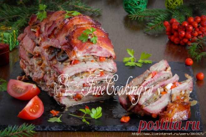 Необыкновенно вкусное Слоеное Мясо - ароматное, сочное, эффектное