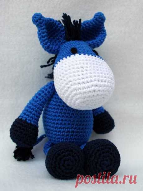 Asino amigurumi | Hobby uncinetto
