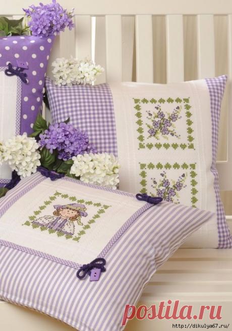 ​Декоративные подушки на любой вкус. Идеи для вдохновения! | Интересные идеи для вдохновения