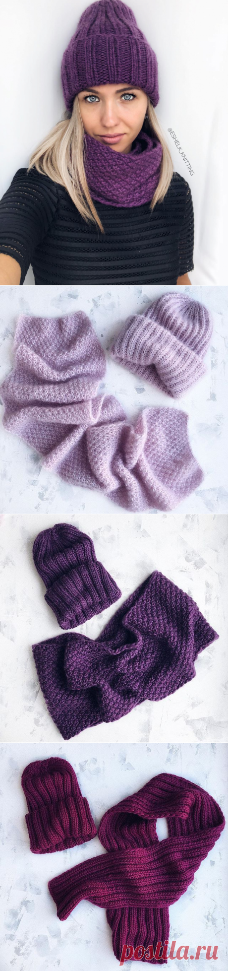 ❄️ШАПКА❄️СНУД❄️ВАРЕЖКИ❄️ (@eshelk_knitting) • Фото и видео в Instagram