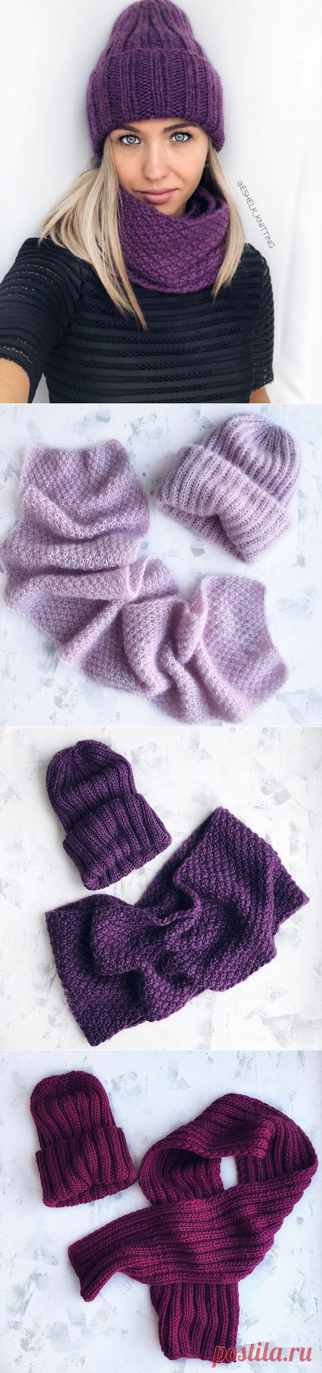 ❄️ШАПКА❄️СНУД❄️ВАРЕЖКИ❄️ (@eshelk_knitting) • Фото и видео в Instagram