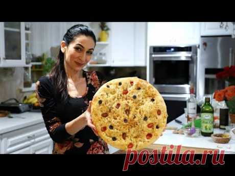 Как Приготовить Итальянский Хлеб Фокачча - Рецепт от Эгине - Heghineh Cooking Show in Russian