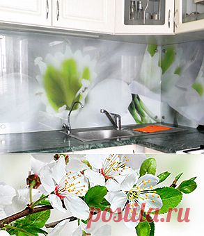 Скинали для кухни в Минске, скинали из стекла - фото и цены.