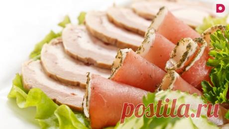 Мясные «кулечки» со сливочным хреном , рецепт приготовления