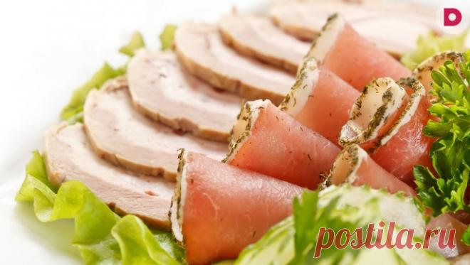 Мясные «кулечки» со сливочным хреном , рецепт приготовления