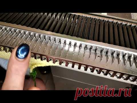 Колготки на однофонтурной машине.