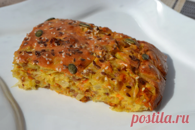 Как я готовлю заливной пирог с капустой и гречкой. Всегда хорошо пропекается и не разваливается. Один из лучших моих рецептов. | Елена/НедОсолила | Яндекс Дзен