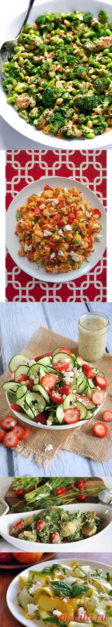 12 вкусных летних салатов.