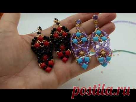 Diy video tutorial #aretes #orecchini #pendant #errings ,,ADRIANA,, 🥰🥰