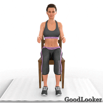 Топ-8 упражнений на стуле для похудения: простая тренировка для каждого