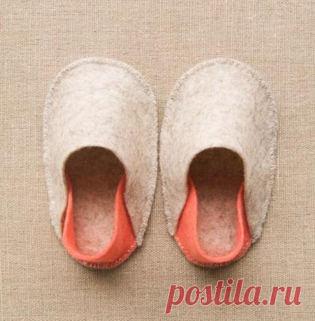 Felt Baby Slippers | Purl Soho