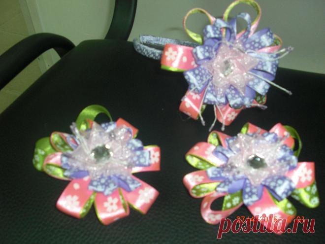 Ободок и заколки