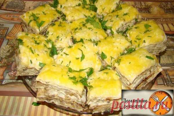 Тортинки из лаваша Продукты: 1. Лаваш — 2 шт 2. Грибы шампиньоны — 550 гр 3. Лук — 400 гр 5. Морковь — 200 гр 6. Масло подсолнечное — 70 мл