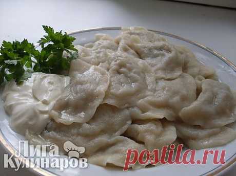 Вареники с картошкой и салом рецепт пошаговый от Лиги Кулинаров. Рецепт вареников с картошкой и салом, рецепты Лиги Кулинаров.