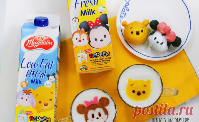Tsum Tsum Milk Art How’s your 2018 so far? I’m back with a tutorial for the new year, I’ll be sharing with you how you can easily add some cuteness in your kid...