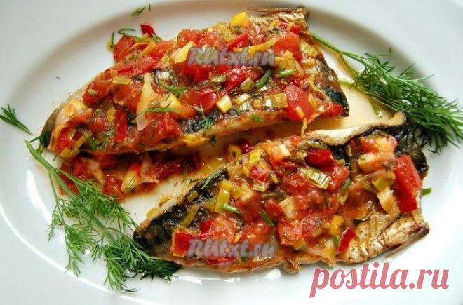 СКУМБРИЯ С ОВОЩАМИ