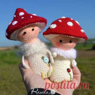 Мухоморочка Мара амигуруми. Схемы и описания для вязания игрушек крючком! Бесплатный мастер-класс от Rewda (Irina Vollmann) по вязанию куклы Мухоморочки по имени Мара. Для изготовления такой игрушки вы можете использовать ак…