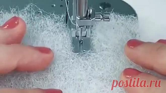 Теперь шить рыхлые ткани не проблема