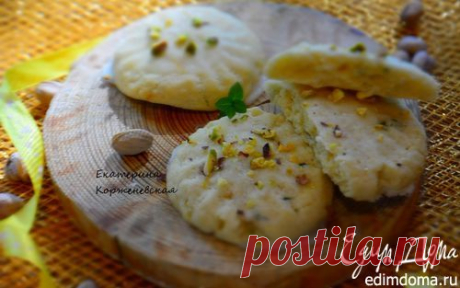 Лимонно-мятное печенье с помадкой