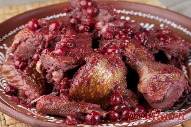 Утка в вишневом соусе - Блюда из мяса птицы
