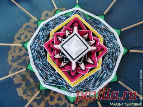 Мастер-класс по плетению мандалы: инструкция с видео и фото