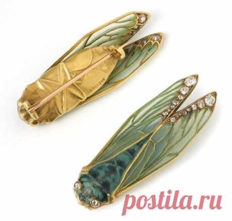 Брошь Цикада от LALIQUE, 1902 г. / Путь моды