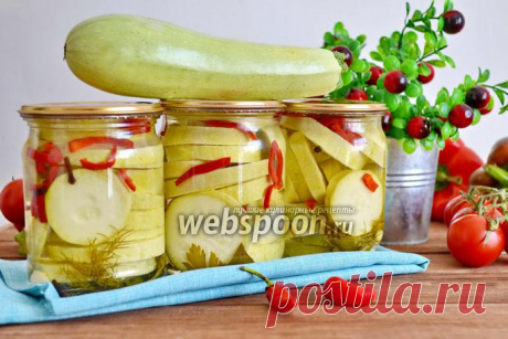 Кабачки консервированные со стерилизацией на зиму рецепт с фото, как приготовить на Webspoon.ru