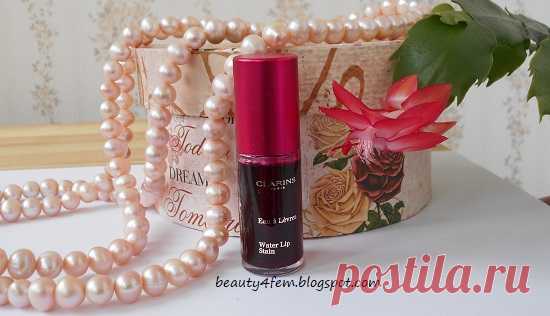Тинт для губ Clarins Water Lip Stain: отзывы и свотчи оттенка 04