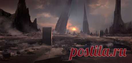Фантастические пейзажи Titus Lunter - postnext.com