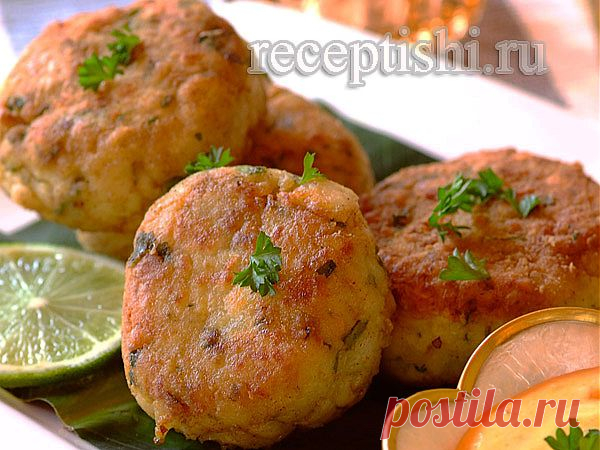 Рыбные котлеты с картофелем | Кулинарные рецепты с фото на Рецептыши.ру