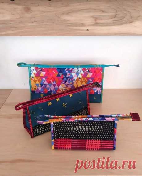 Косметичка Kinley Pouch с рисунком - Шить современные сумки
