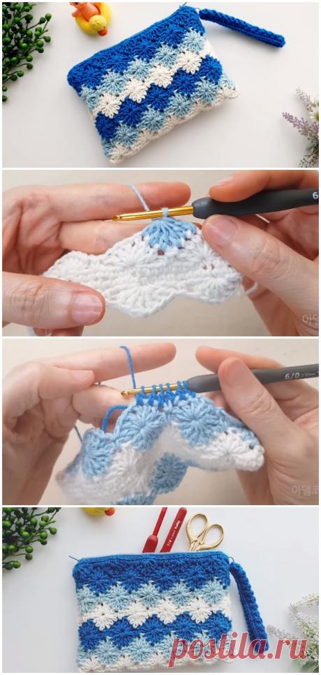Легкая сумка для вязания крючком - ilove-вязание крючком