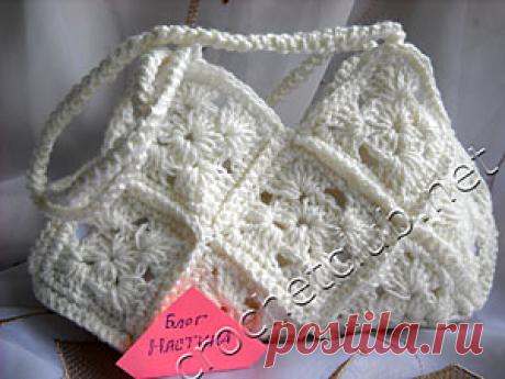 Сумочка для маленькой принцессы - Вязание Крючком. Блог Настика