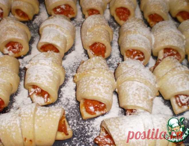 Постные рогалики с тыквой – кулинарный рецепт