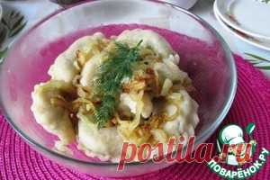 Вареники с куриной печенью - кулинарный рецепт