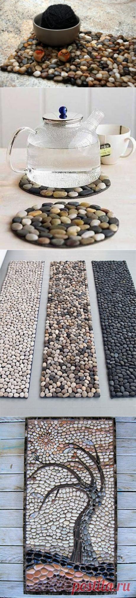 Камушки в интерьере - супер-идеи | ВСЁ ДЛЯ ДОМА