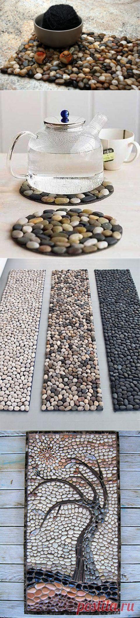 Камушки в интерьере - супер-идеи | ВСЁ ДЛЯ ДОМА
