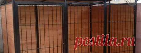 Вольер для собаки своими руками - как построить самому правильно