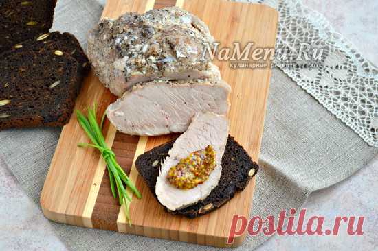 Буженина в мультиварке, рецепт с фото простой и вкусный