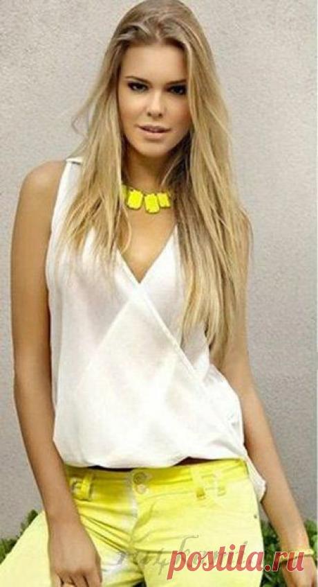 Шьем блузку &amp;raquo; Сайт &quot;Ручками&quot; - делаем вещи своими руками