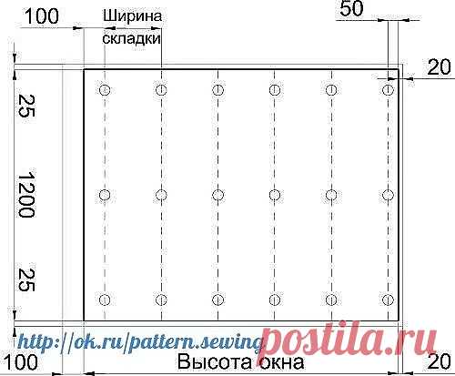 Римские шторы своими руками