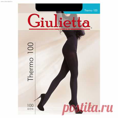 Колготки женские Giulietta THERMO 100 (nero, 4), купить оптом.