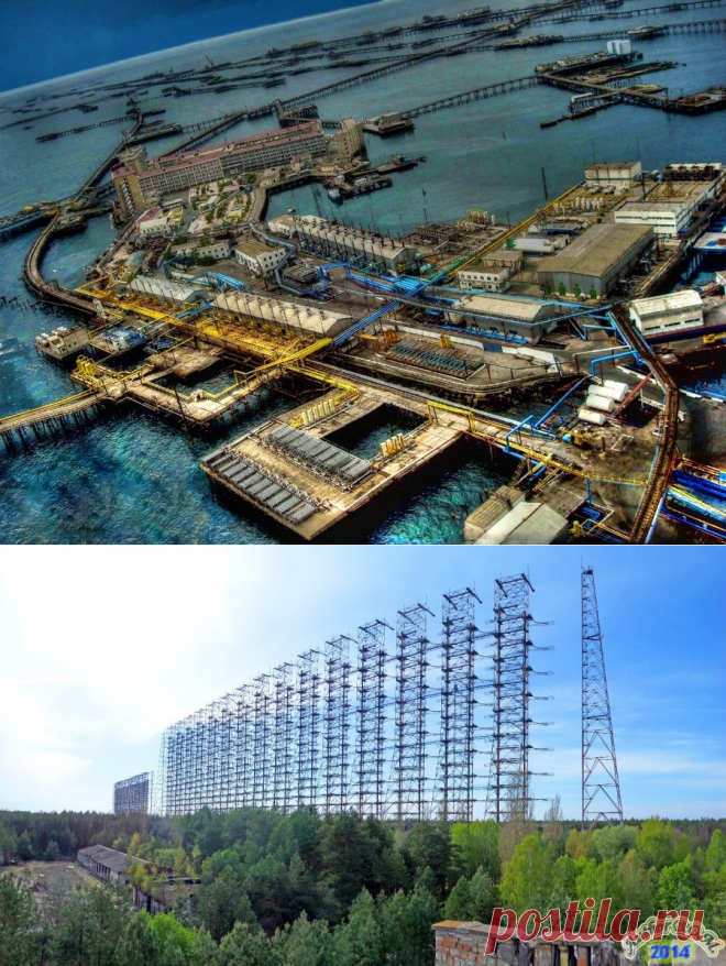 5 заброшенных суперпроектов СССР, один вид которых отнимает дар речи